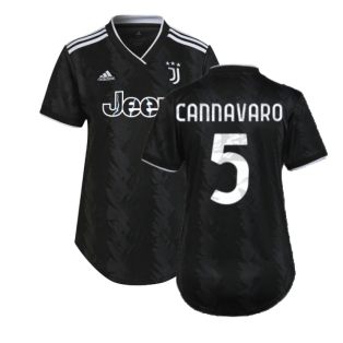 2022-2023 Juventus Away Shirt (Ladies) (CANNAVARO 5)