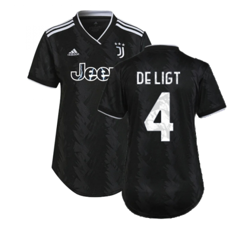 2022-2023 Juventus Away Shirt (Ladies) (DE LIGT 4)