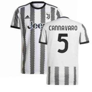 2022-2023 Juventus Home Shirt (CANNAVARO 5)
