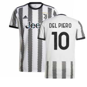 2022-2023 Juventus Home Shirt (Kids) (DEL PIERO 10)