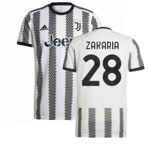 2022-2023 Juventus Home Shirt (ZAKARIA 28)