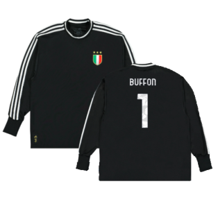2022-2023 Juventus Icon Goalkeeper Shirt (Black) (Buffon 1)
