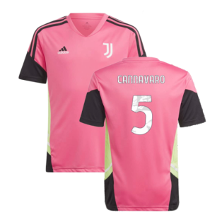 2022-2023 Juventus Training Shirt (Pink) - Kids (CANNAVARO 5)