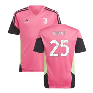 2022-2023 Juventus Training Shirt (Pink) - Kids (RABIOT 25)