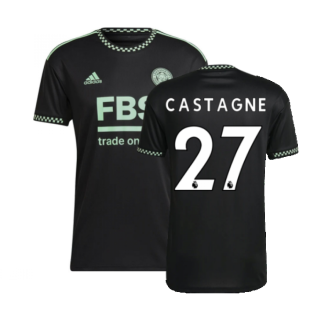 2022-2023 Leicester City Away Shirt (CASTAGNE 27)