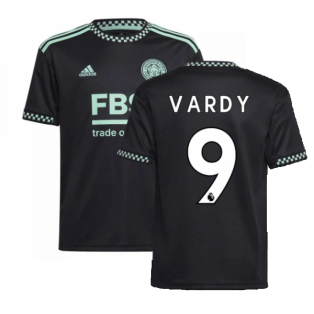 2022-2023 Leicester City Away Shirt (Kids) (VARDY 9)
