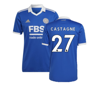 2022-2023 Leicester City Home Shirt (CASTAGNE 27)
