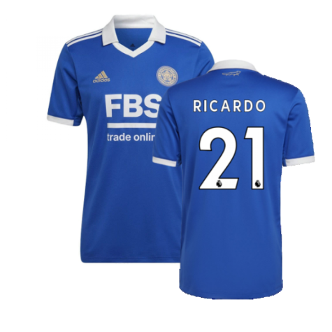 2022-2023 Leicester City Home Shirt (RICARDO 21)