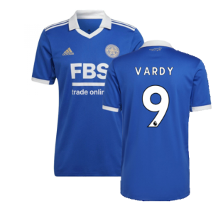 2022-2023 Leicester City Home Shirt (VARDY 9)