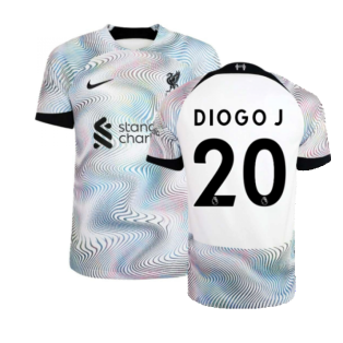 2022-2023 Liverpool Away Shirt (DIOGO J 20)