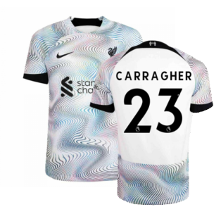 2022-2023 Liverpool Away Shirt (Kids) (CARRAGHER 23)