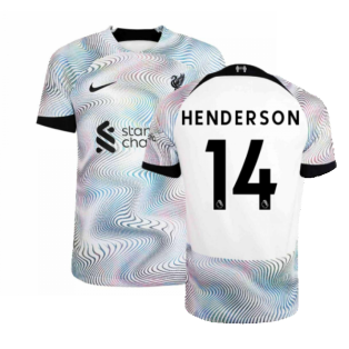 2022-2023 Liverpool Away Shirt (Kids) (HENDERSON 14)