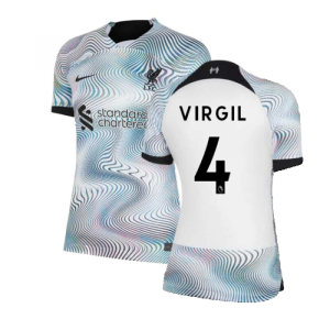 2022-2023 Liverpool Away Shirt (Ladies) (VIRGIL 4)