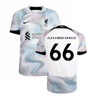 2022-2023 Liverpool Away Vapor Player Issue Shirt (ALEXANDER ARNOLD 66)