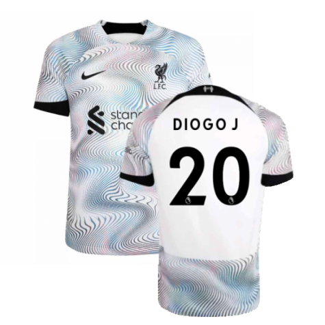 2022-2023 Liverpool Away Vapor Player Issue Shirt (DIOGO J 20)