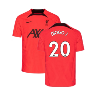 2022-2023 Liverpool Elite Training Shirt (Red) (DIOGO J 20)