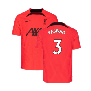 2022-2023 Liverpool Elite Training Shirt (Red) (FABINHO 3)