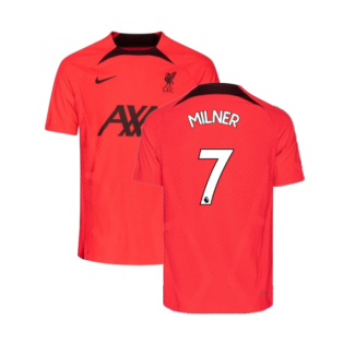 2022-2023 Liverpool Elite Training Shirt (Red) (MILNER 7)