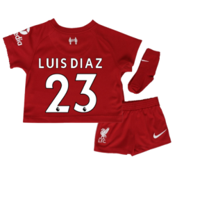 2022-2023 Liverpool Home Baby Kit (LUIS DIAZ 23)