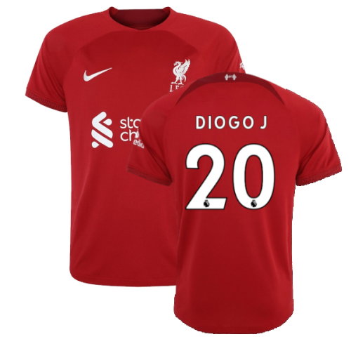 2022-2023 Liverpool Home Shirt (DIOGO J 20)
