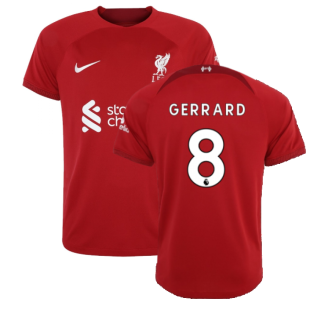 2022-2023 Liverpool Home Shirt (GERRARD 8)