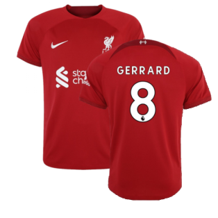 2022-2023 Liverpool Home Shirt (Kids) (GERRARD 8)