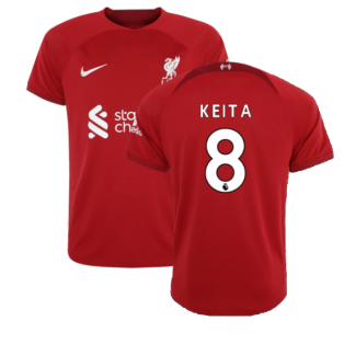 2022-2023 Liverpool Home Shirt (Kids) (KEITA 8)