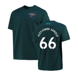 2022-2023 Liverpool Mens Football T-Shirt (Green) (ALEXANDER ARNOLD 66)