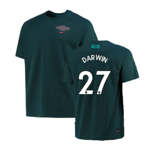 2022-2023 Liverpool Mens Football T-Shirt (Green) (DARWIN 27)