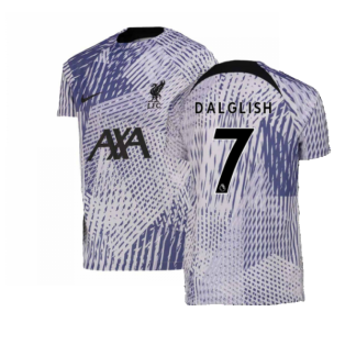 2022-2023 Liverpool Pre-Match Training Shirt (Pure Violet) - Kids (DALGLISH 7)