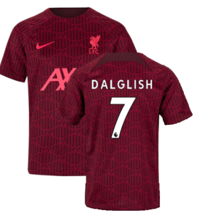 2022-2023 Liverpool Pre-Match Training Shirt (Red) - Kids (DALGLISH 7)