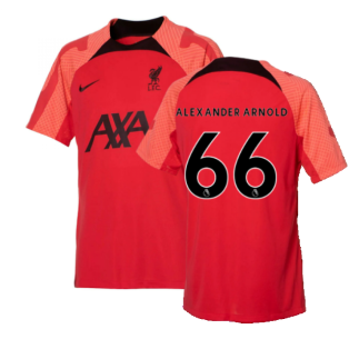 2022-2023 Liverpool Strike Training Jersey (Red) (ALEXANDER ARNOLD 66)