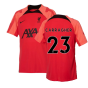2022-2023 Liverpool Strike Training Jersey (Red) (CARRAGHER 23)