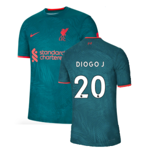 2022-2023 Liverpool Third Match DFADV Vapor Shirt (DIOGO J 20)