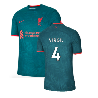 2022-2023 Liverpool Third Match DFADV Vapor Shirt (VIRGIL 4)