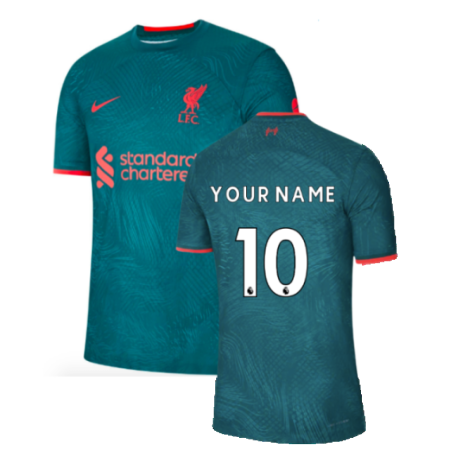 2022-2023 Liverpool Third Match DFADV Vapor Shirt (Your Name)