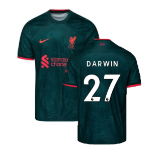 2022-2023 Liverpool Third Shirt (Kids) (DARWIN 27)