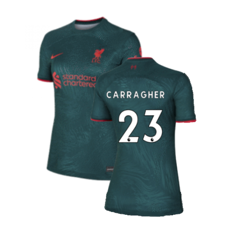 2022-2023 Liverpool Third Shirt (Ladies) (CARRAGHER 23)