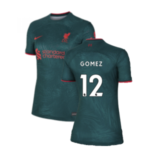 2022-2023 Liverpool Third Shirt (Ladies) (GOMEZ 12)