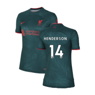 2022-2023 Liverpool Third Shirt (Ladies) (HENDERSON 14)