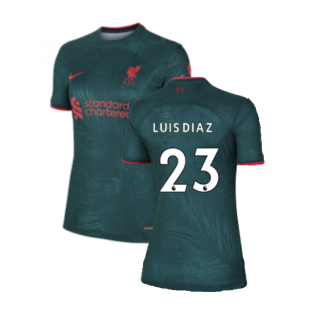 2022-2023 Liverpool Third Shirt (Ladies) (LUIS DIAZ 23)