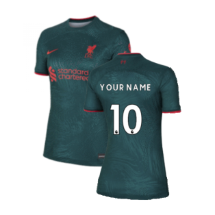 2022-2023 Liverpool Third Shirt (Ladies) (Your Name)