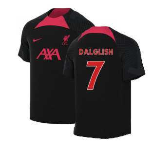 2022-2023 Liverpool Training Shirt (Black) (DALGLISH 7)