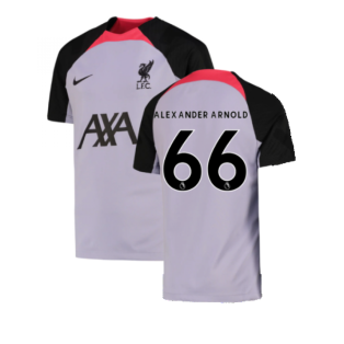 2022-2023 Liverpool Training Shirt (Purple Dawn) - Kids (ALEXANDER ARNOLD 66)