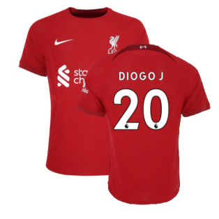 2022-2023 Liverpool Vapor Home Shirt (DIOGO J 20)