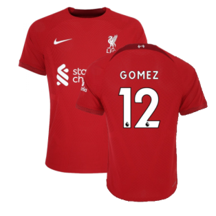 2022-2023 Liverpool Vapor Home Shirt (GOMEZ 12)
