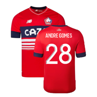 2022-2023 LOSC Lille Home Shirt (Andre Gomes 28)