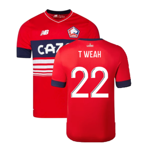 2022-2023 LOSC Lille Home Shirt (T WEAH 22)