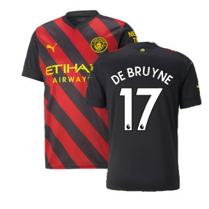 2022-2023 Man City Away Shirt (DE BRUYNE 17)