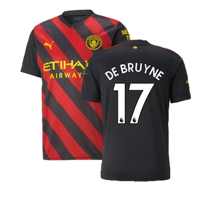 2022-2023 Man City Away Shirt (DE BRUYNE 17)